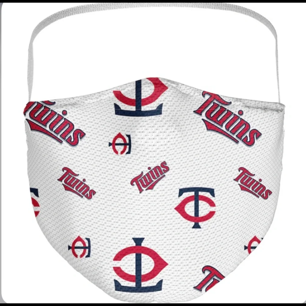 Minnesota Twins Baseball Face Covering Mask New lot of 6